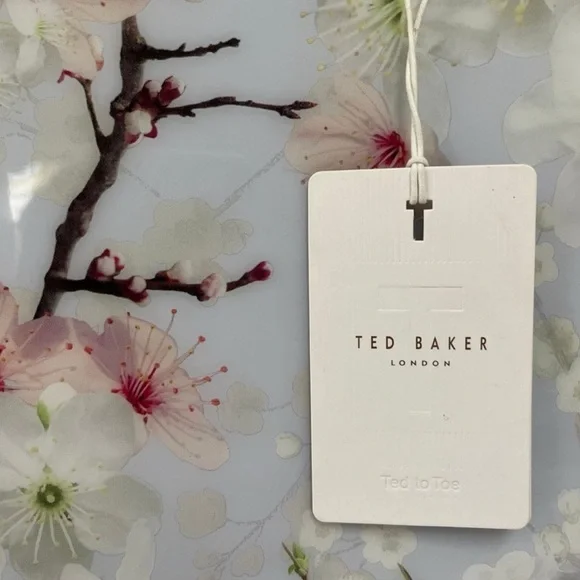 Ted Baker Floral Tote Bag - Pink, Grey and White NWT - Picture 2 of 7